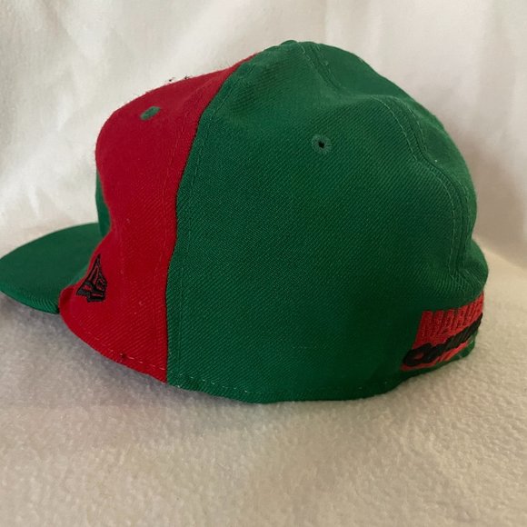 Marvel Comics Red Green Captain America Baseball Hat Cap Adult sz 7 3/8 - Picture 2 of 3